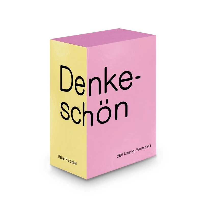 Tischkalender Denkeschön 2027 – 365 Wortspiele | seltmann+söhne