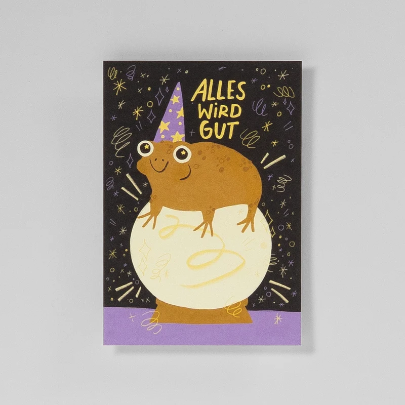 Postkarte Alles Wird Gut