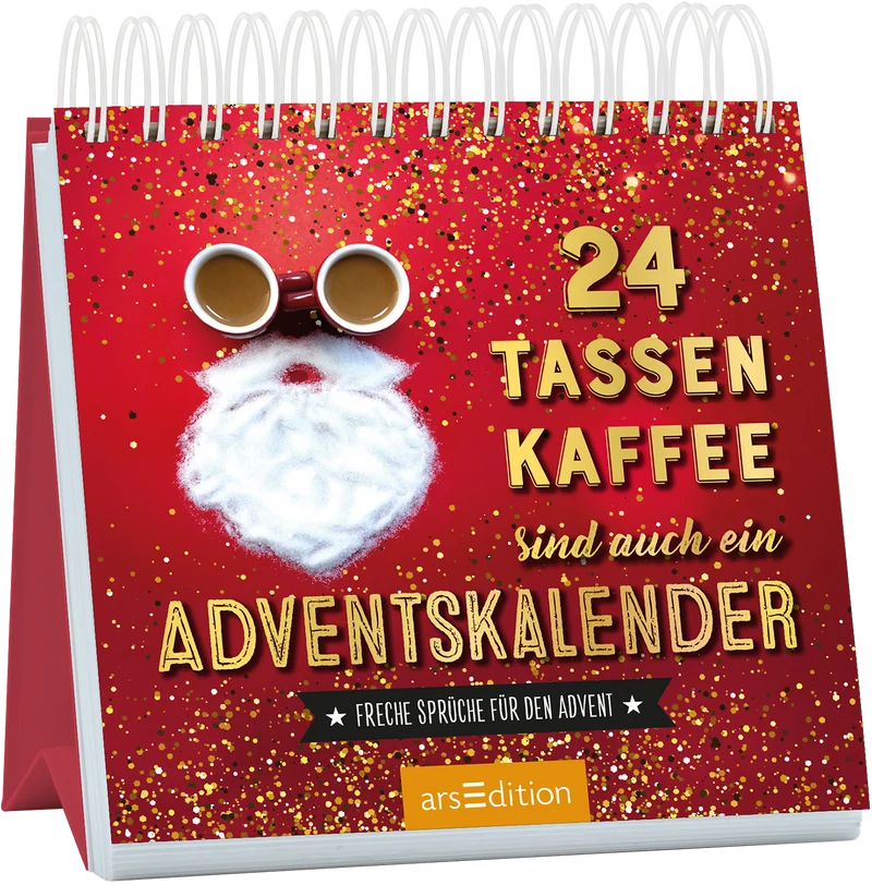 24 Tassen Kaffee sind auch ein Adventskalender